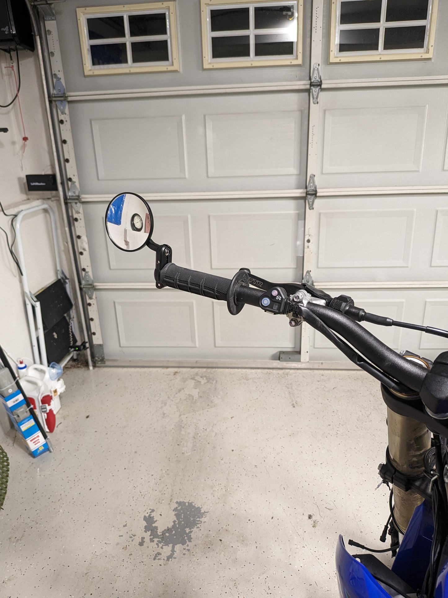 (1) Bar end mirror for dirt bike bars!