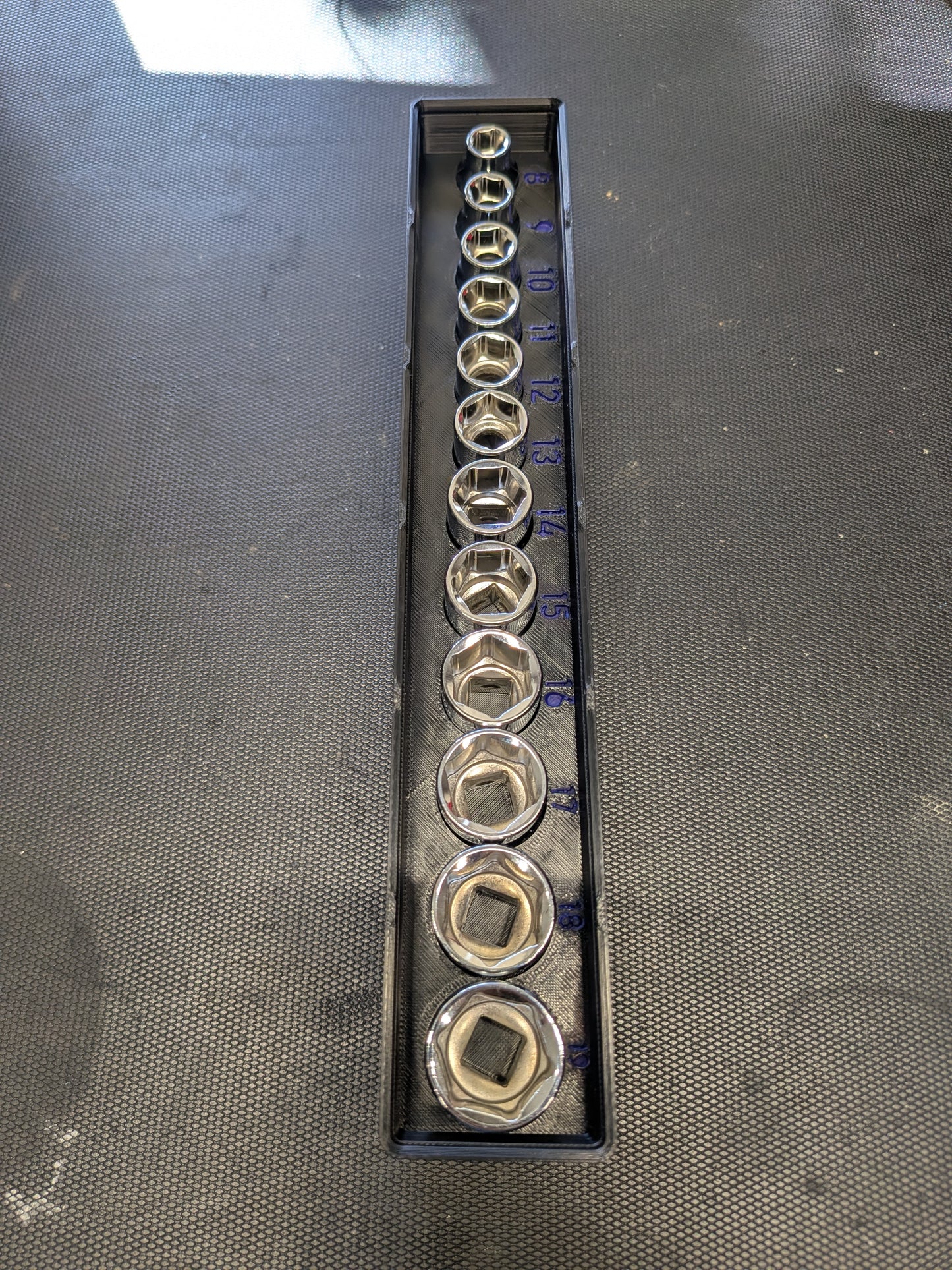 Gridfinity bins for Milwaukee packout