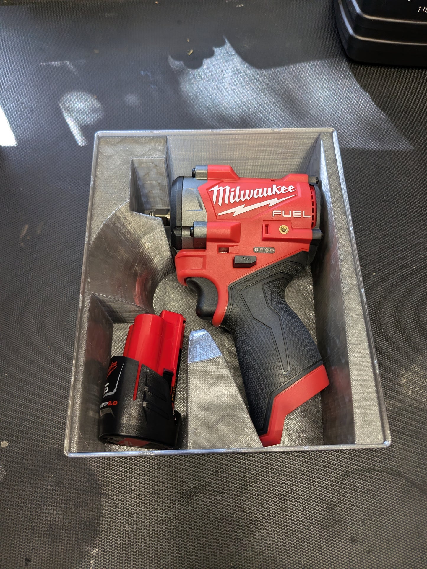 Gridfinity bins for Milwaukee packout