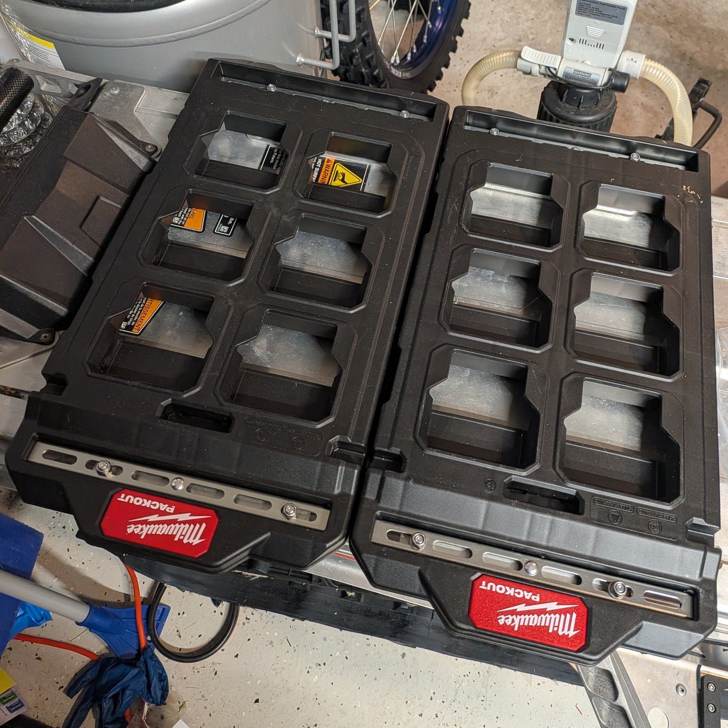 Milwaukee packout mounts for Polaris snowmobiles 2010+