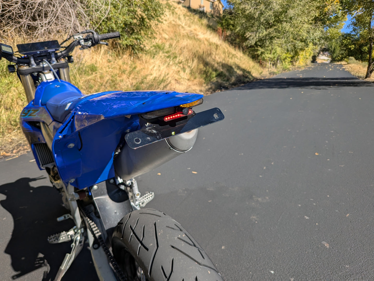 License plate mount (horizontal)