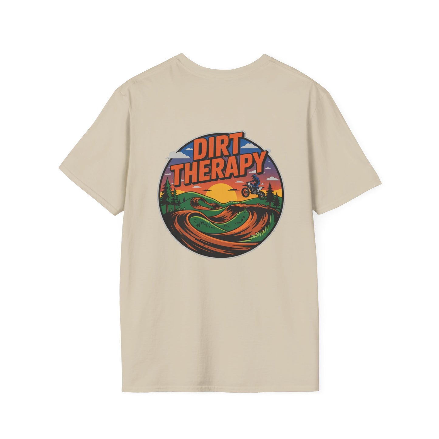 Dirt Therapy Unisex Softstyle T-Shirt - Perfect for Outdoor Enthusiasts