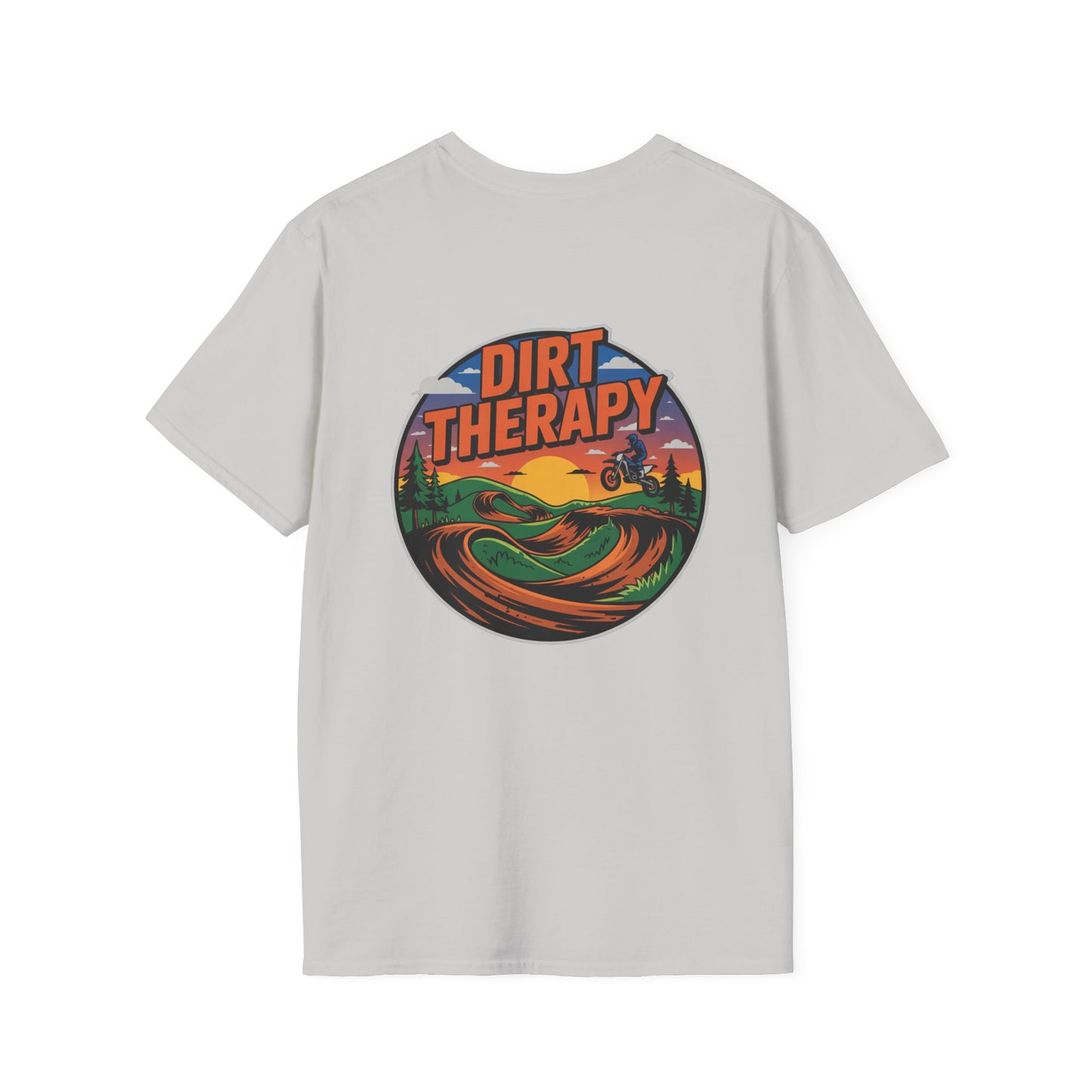 Dirt Therapy Unisex Softstyle T-Shirt - Perfect for Outdoor Enthusiasts