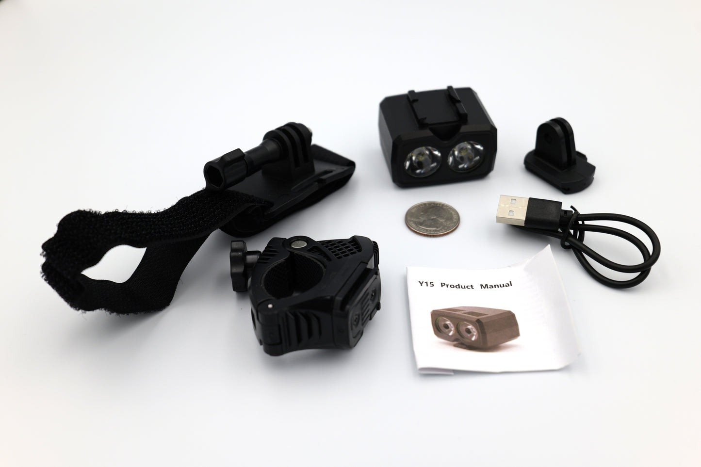 1000 lumen go pro mount style headlight