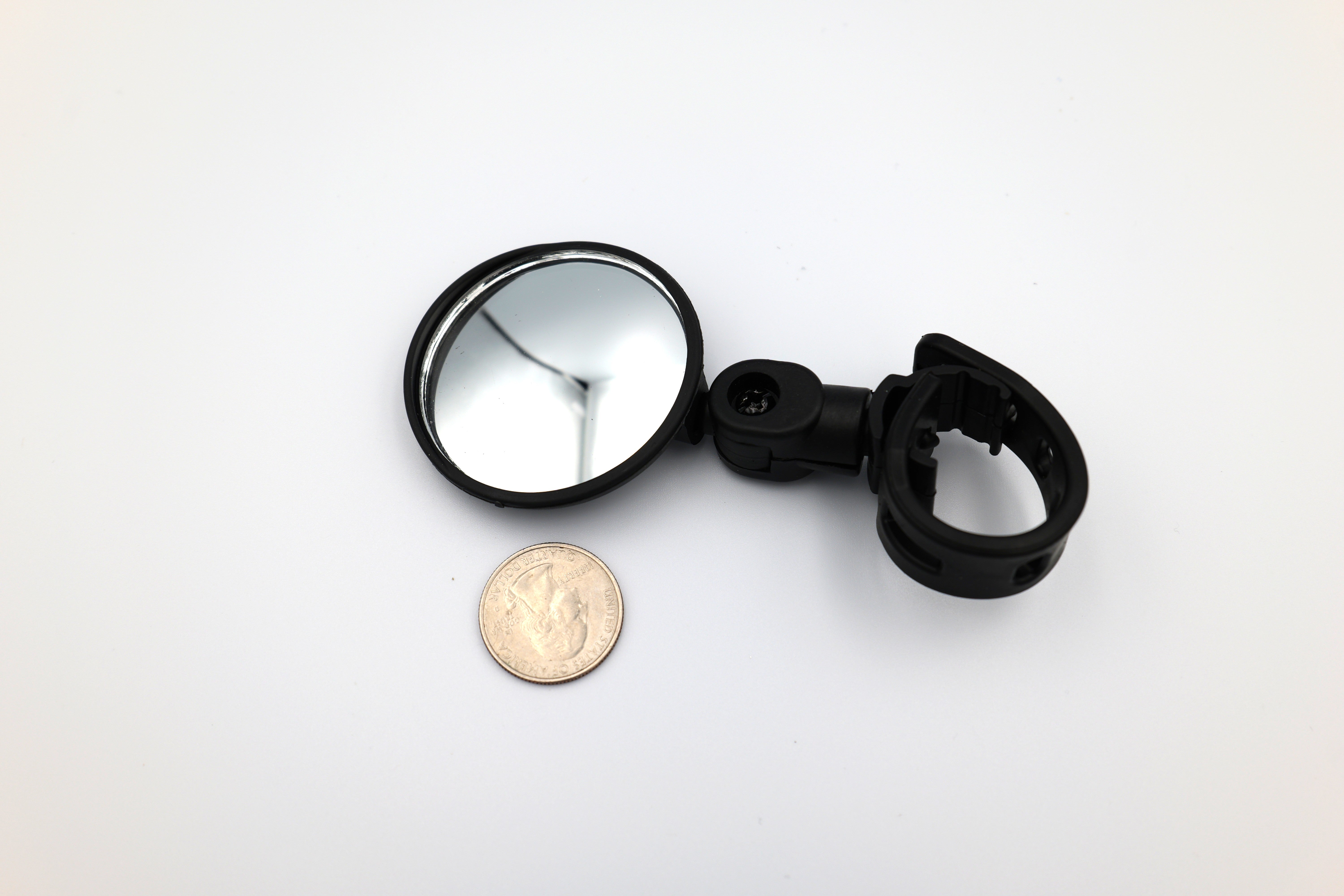 Small rotating strap on mirror – Dirt Scoot Designs