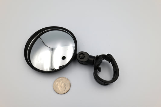 Rotating strap on mirror