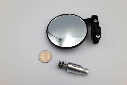 (1) Bar end mirror for dirt bike bars!