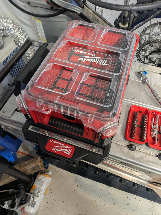 Milwaukee packout mounts for Polaris snowmobiles 2010+