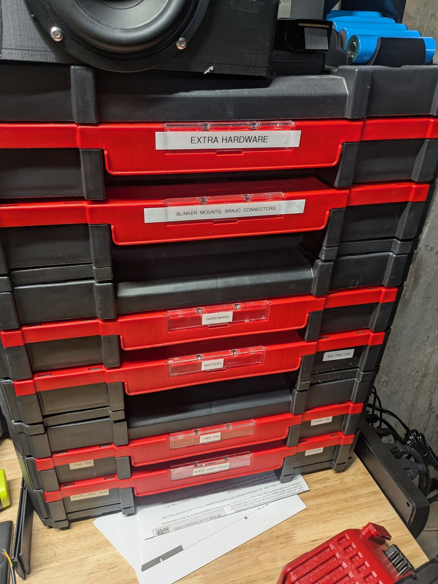 Milwaukee Packout, Toolbox, Gridfinity modular tool storage (GRID)