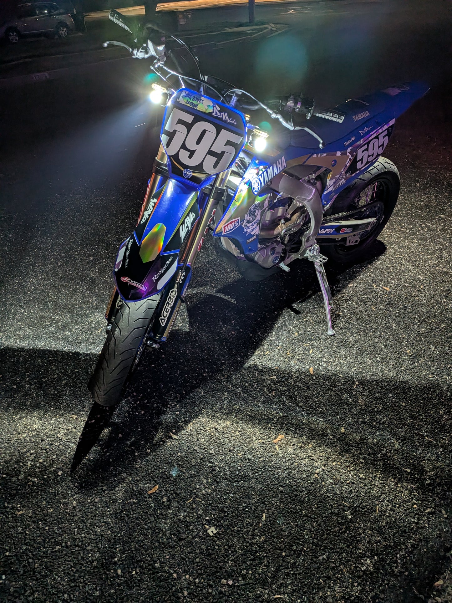 Headlight kit for dirt bikes! (2 Lights at 3000 lumens each)