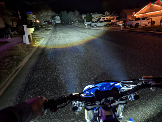Headlight kit for dirt bikes! (2 Lights at 3000 lumens each)