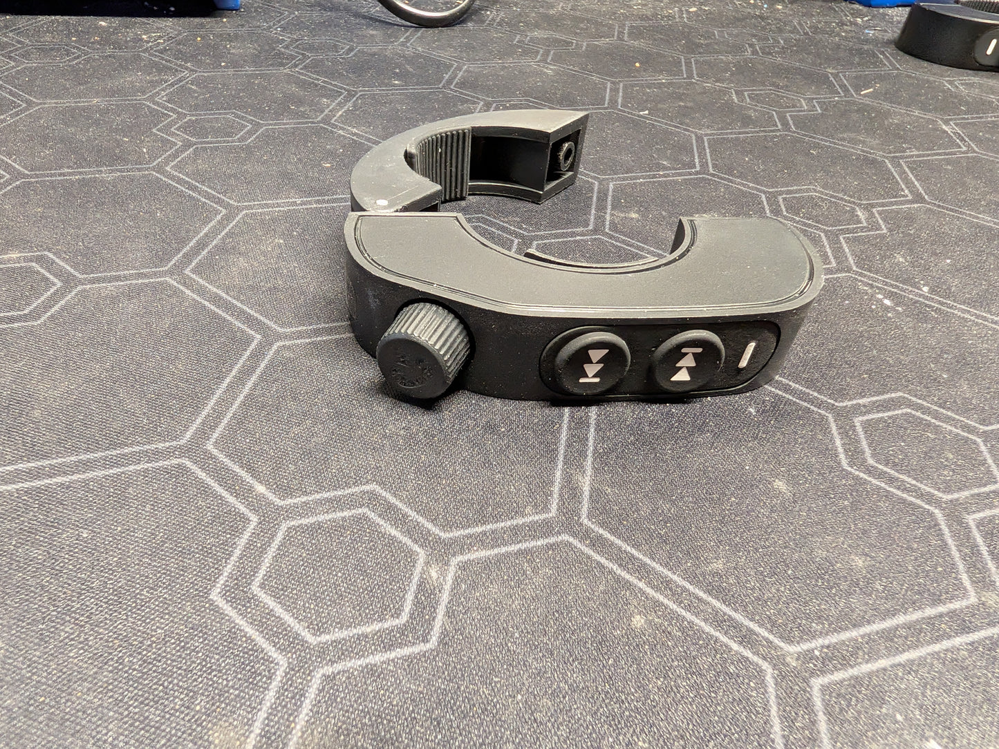 Bar mounted music and media controller