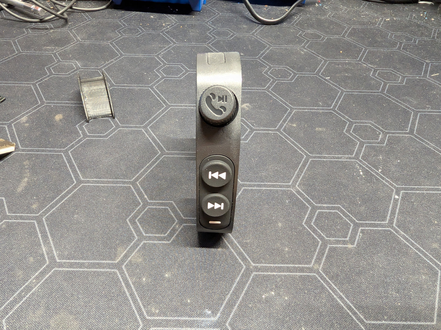 Bar mounted music and media controller