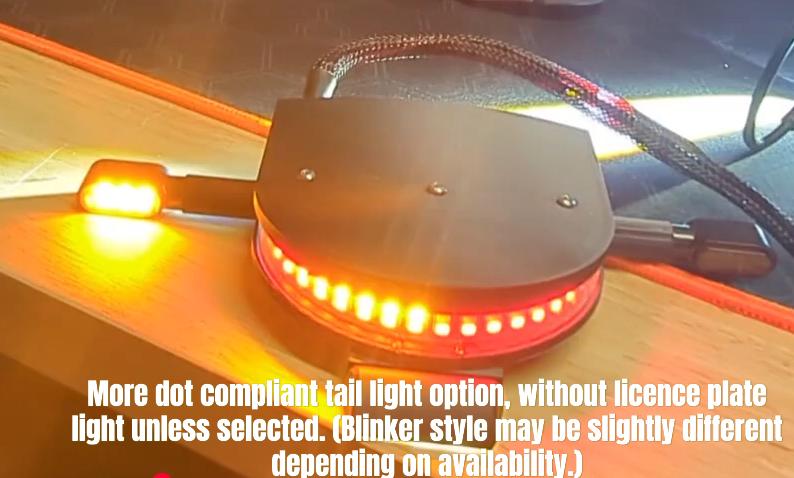 More DOT compliant rear blinkers